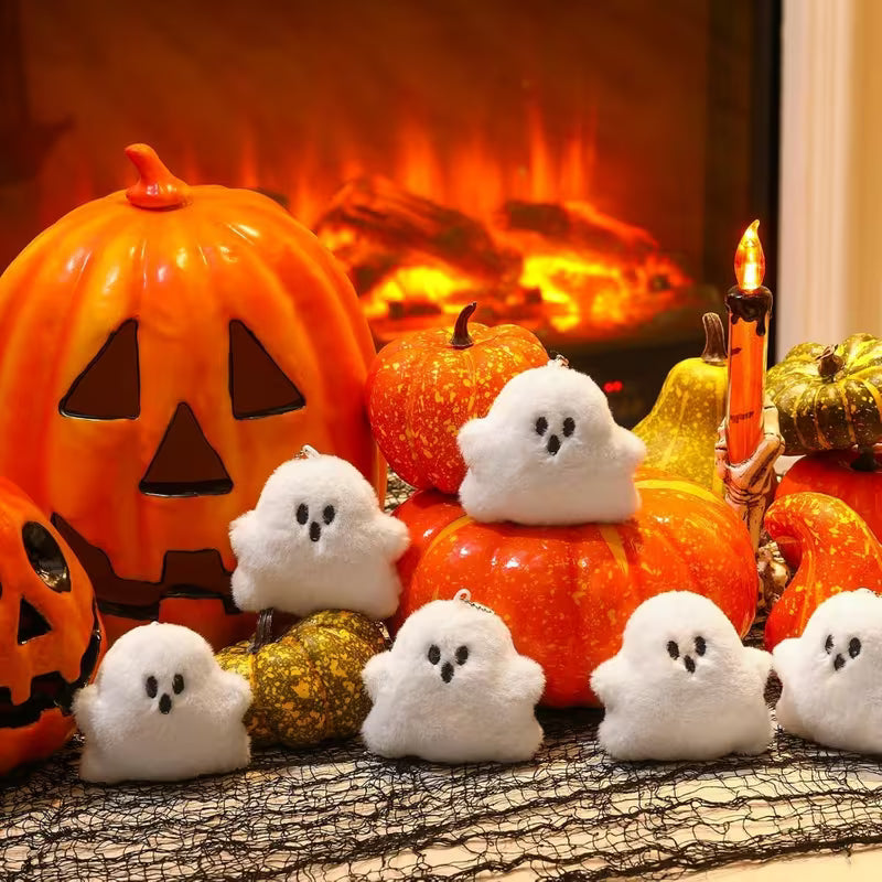 Mini Ghost Plush Keychain